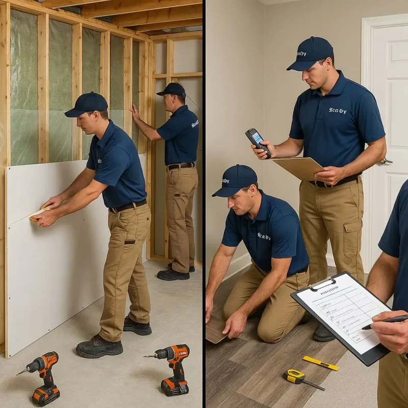 Repairs and Reconstruction process in South Yarmouth, MA