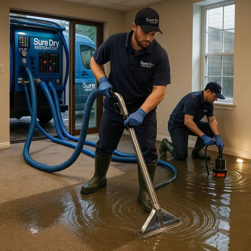 Water Extraction and Removal process in South Yarmouth, MA